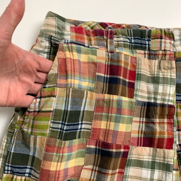 LARRY Levine Patchwork Mini Skirt Size Small - Picture 6 of 7